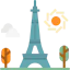 Эйфелева башня иконка 64x64