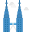 Башни-близнецы Петронас иконка 64x64
