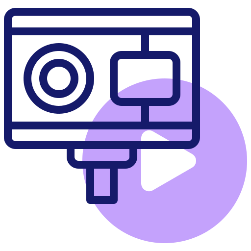 Action camera icon