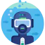 Underwater suit icon 64x64