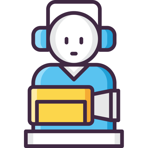 Camera operator icon