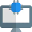 Desktop computer icon 64x64