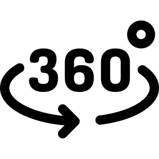 360 degrees Symbol