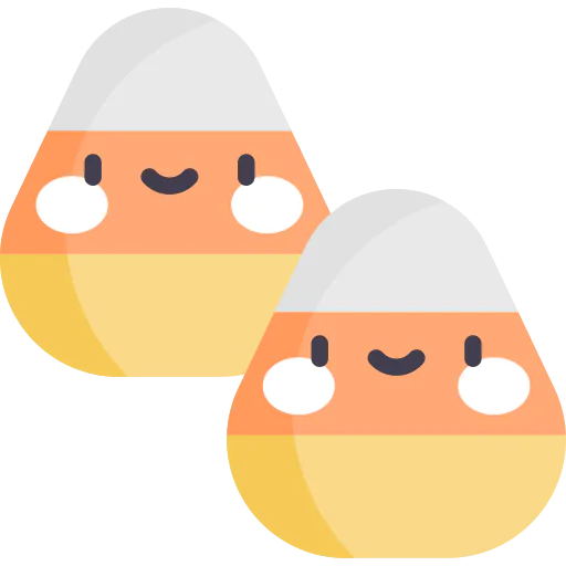 Candy corn icon