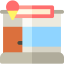 Ice cream shop icon 64x64