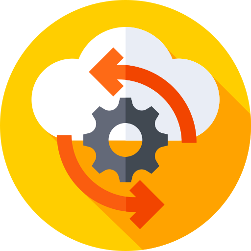 Cloud computing icon