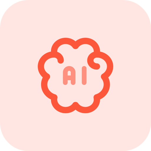 Brain process icon
