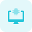 Desktop computer icon 64x64