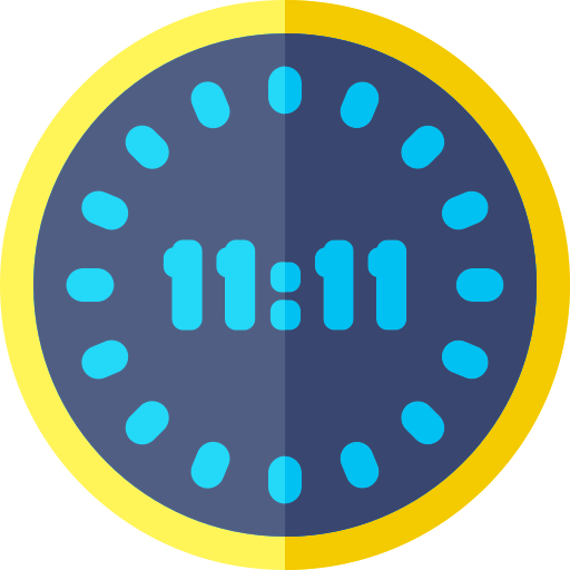 Digital clock icon