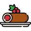 Roll cake icon 64x64