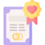 Marriage certificate icon 64x64