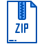 Zip アイコン 64x64