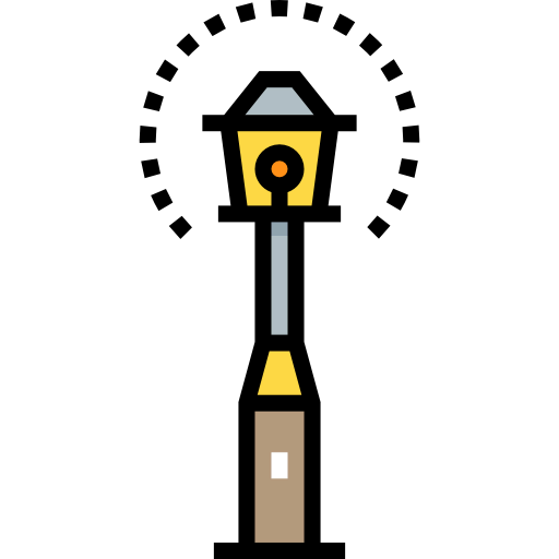Lamp post icon
