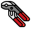 Groove joint pliers アイコン 64x64