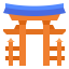 Itsukushima shrine icon 64x64