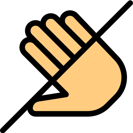 Do not touch icon