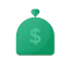 Money bag icon 64x64