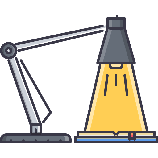 Table lamp icon