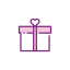 Gift box icon 64x64