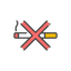 No smoking icon 64x64