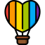 Hot air balloon icon 64x64