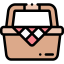 Picnic basket icon 64x64