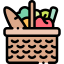 Picnic basket icon 64x64