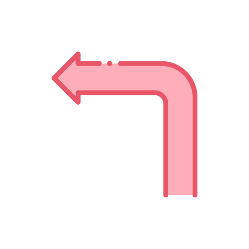 Turn left 图标