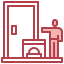 Door delivery icon 64x64