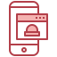 Online order icon 64x64
