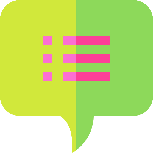 Speech bubble icône