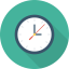 Wall clock icon 64x64