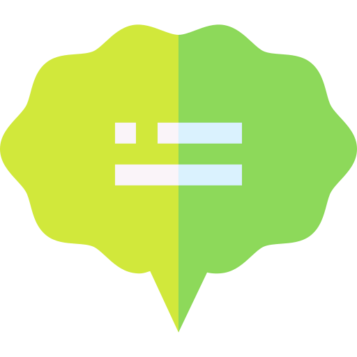 Speech bubble icône