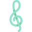 Treble clef icon 64x64