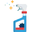 Cleaning spray icon 64x64