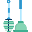 Toilet brush icon 64x64