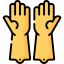 Cleaning gloves icon 64x64