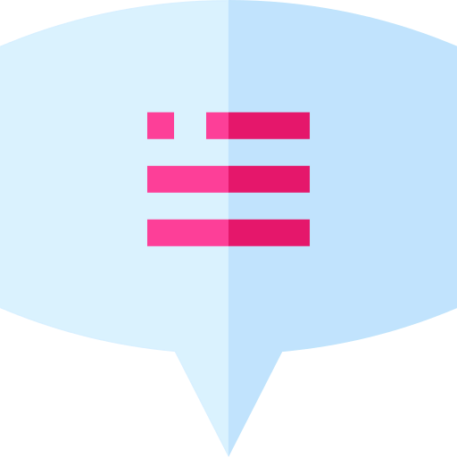 Speech bubble icon