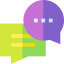 Speech bubble 상 64x64