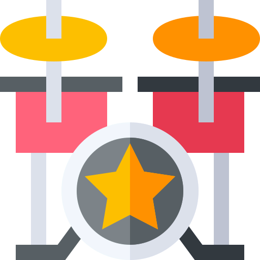 Drum set icon