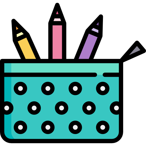 Pencil case icon