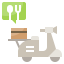 Food delivery icon 64x64
