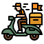 Delivery bike іконка 64x64