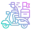 Delivery bike Symbol 64x64