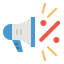Megaphone icon 64x64