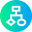 Flowchart icon 64x64