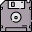 Floppy disk Ikona 64x64