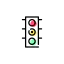 Traffic light icon 64x64