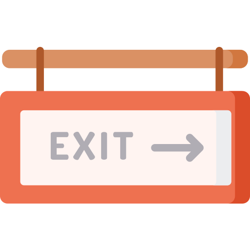 Exit biểu tượng