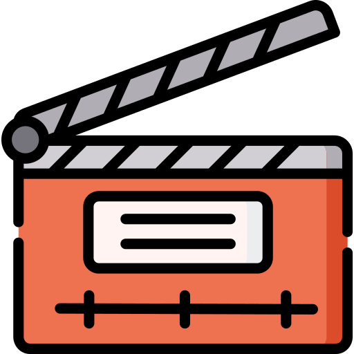 Clapperboard icon